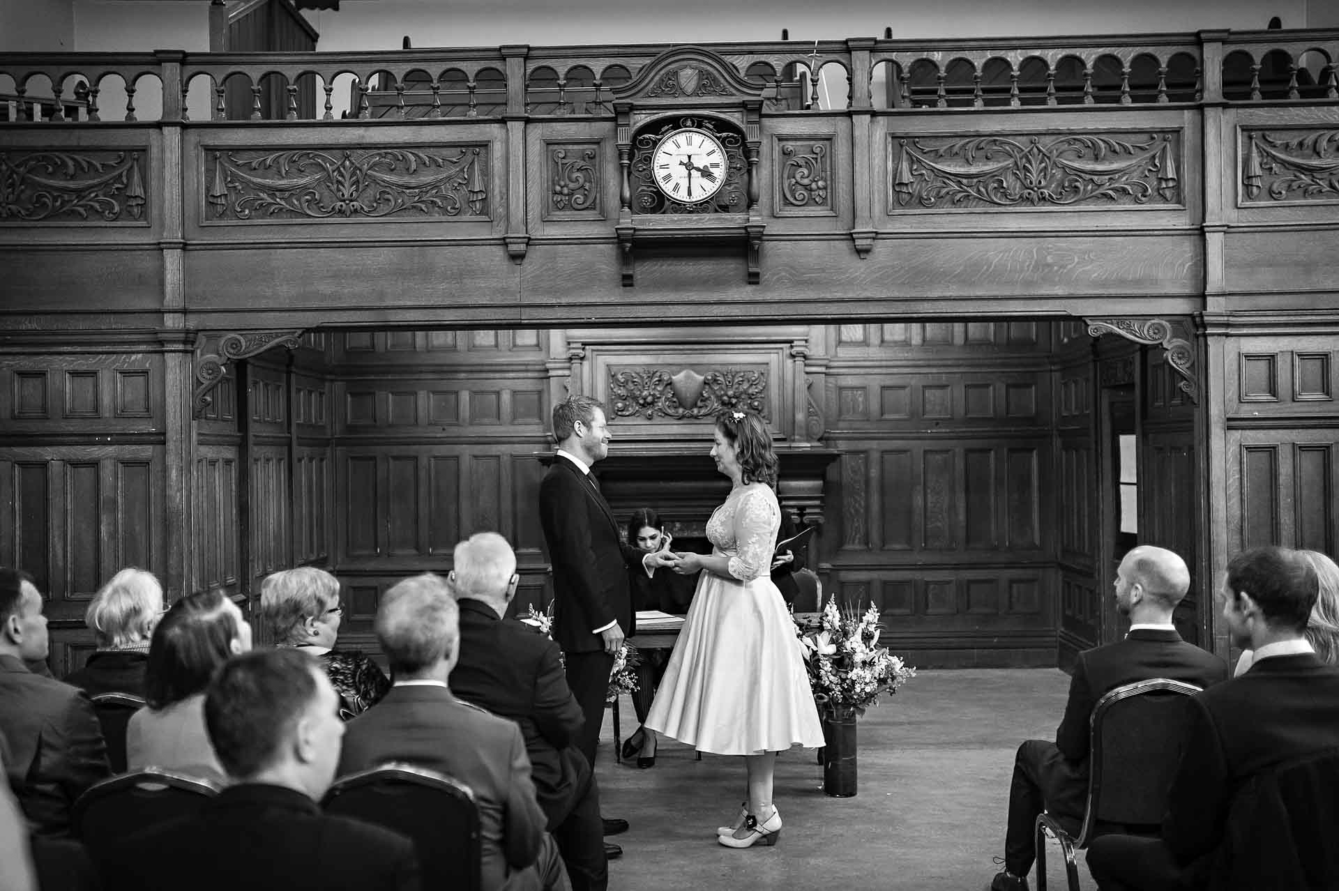 Exchange of Rings at Chiswick Town Hall