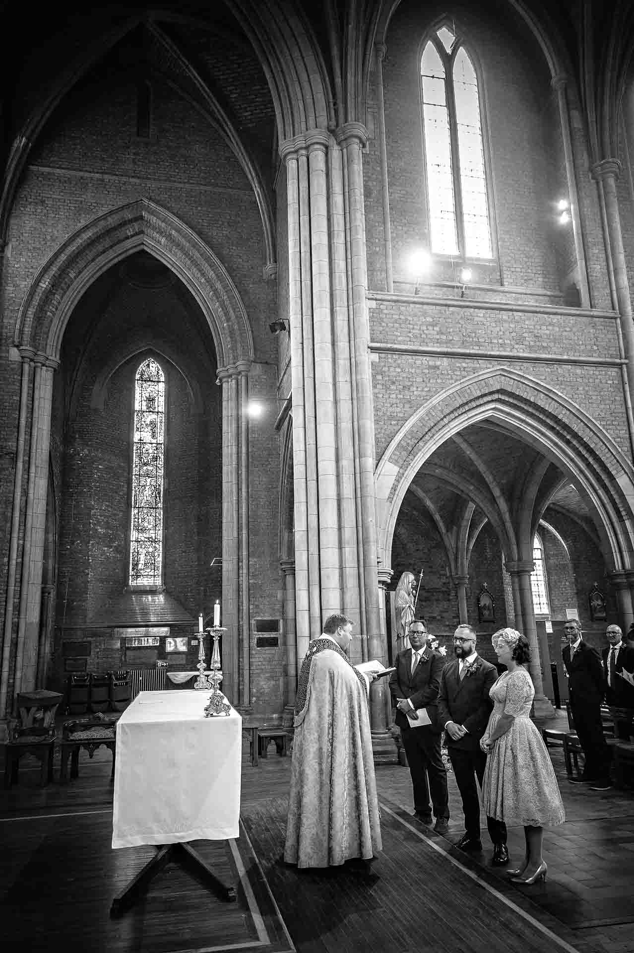 St John the Evangelist Church wedding in Crystal Palace