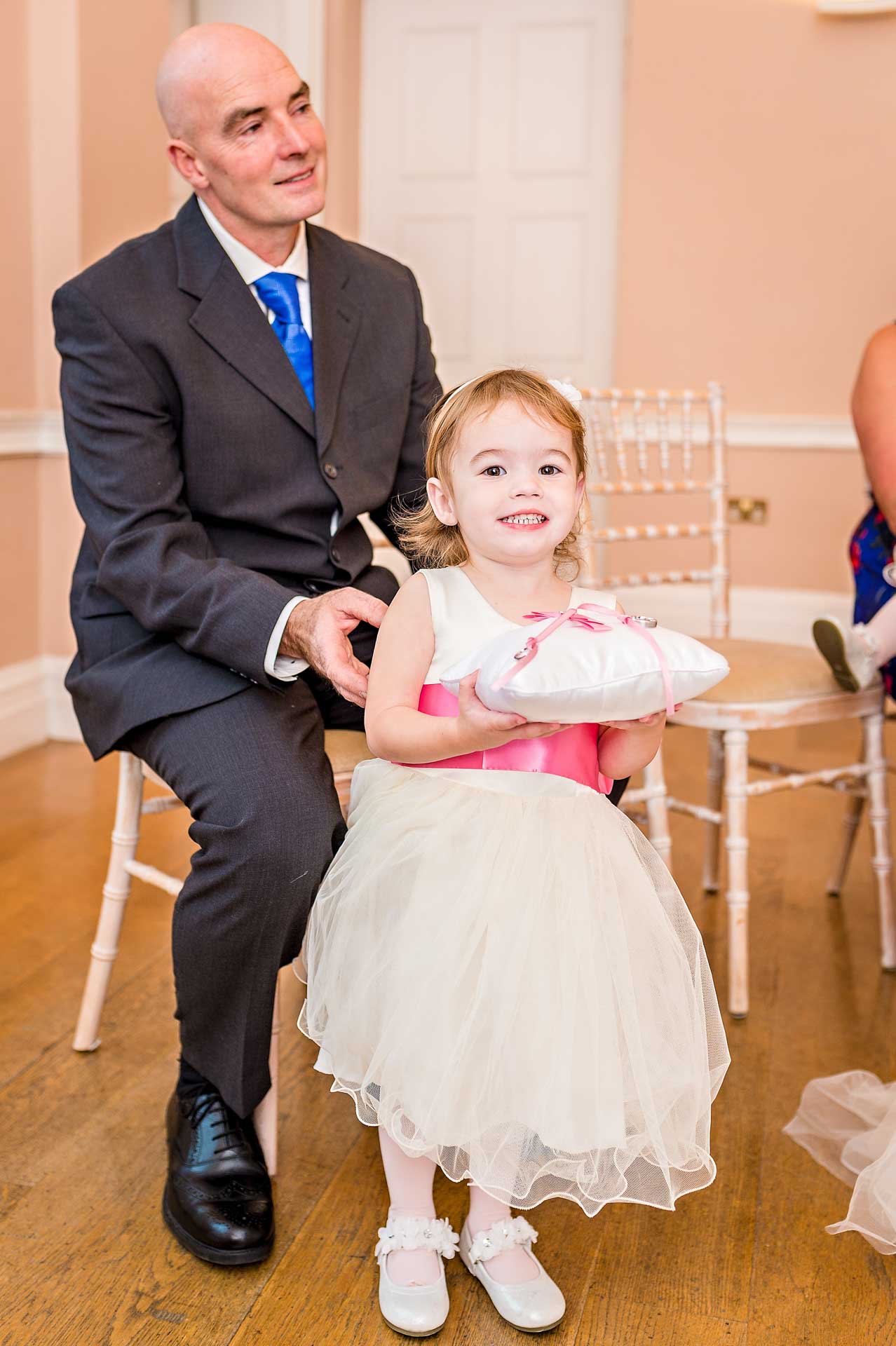 Bridesmaid with Ring at Bristol Wedding