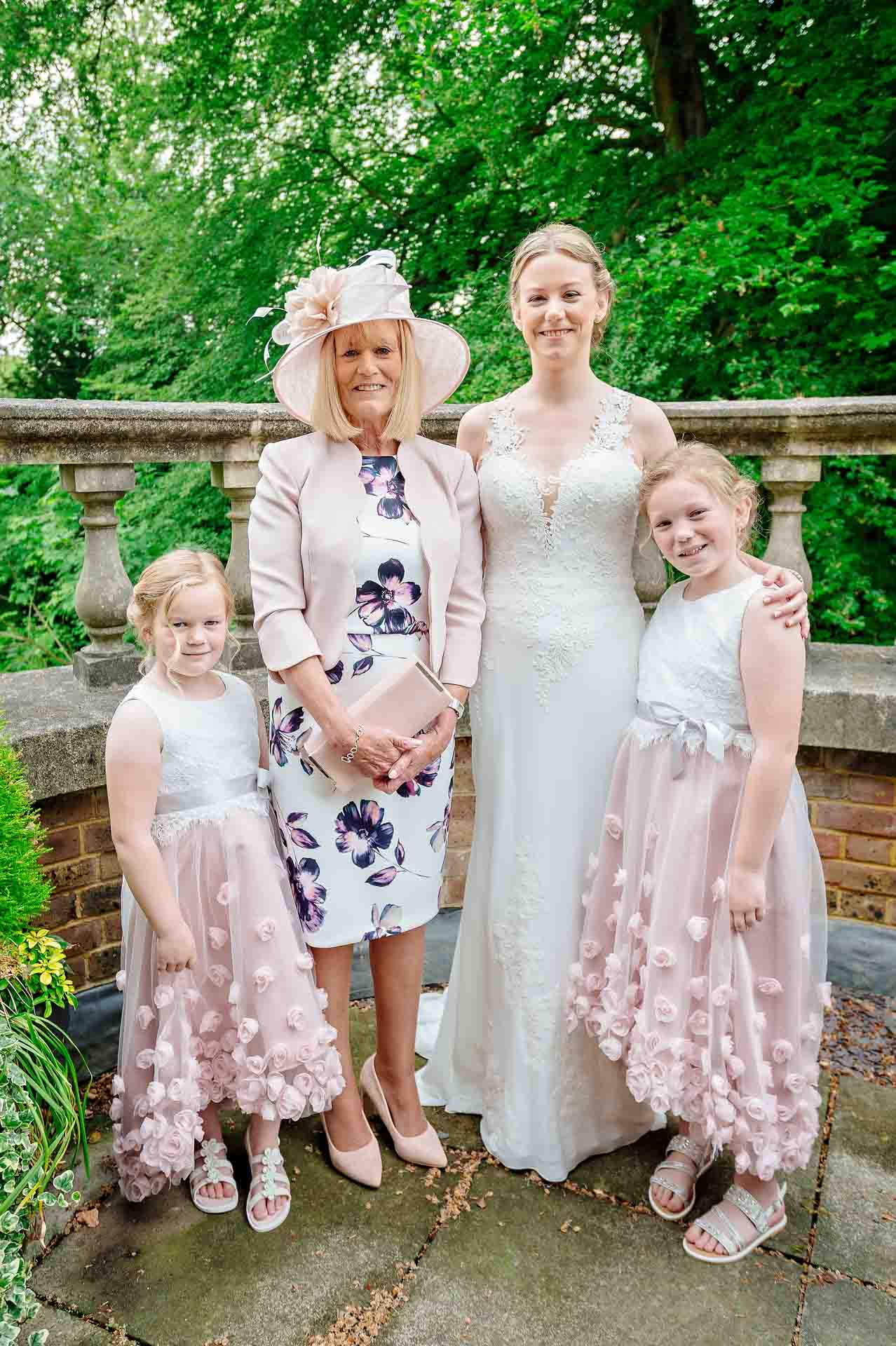 DeCourceys Manor Wedding Photography Portrait of Family