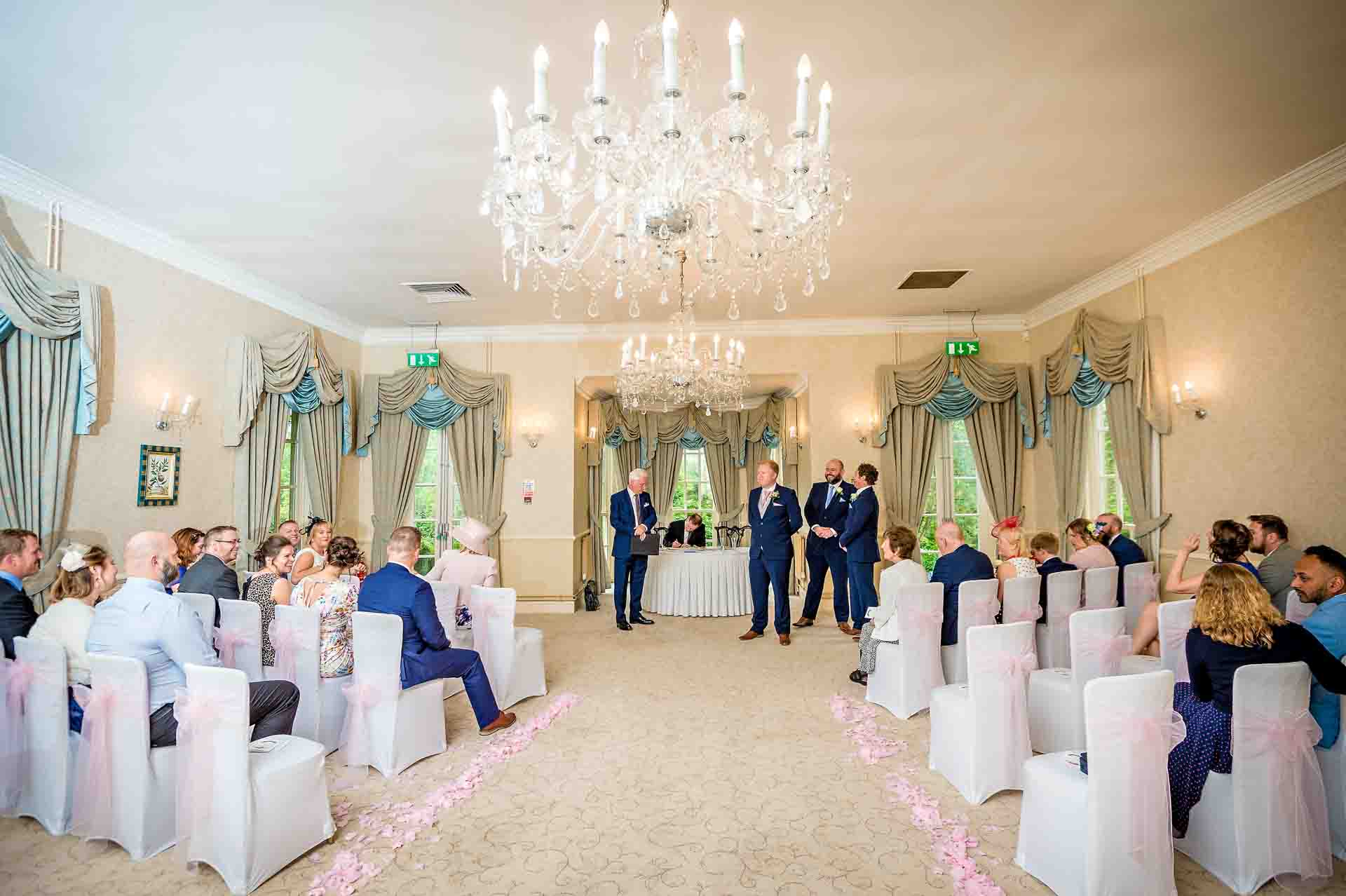 Function Suite Wedding at De Courceys Manor