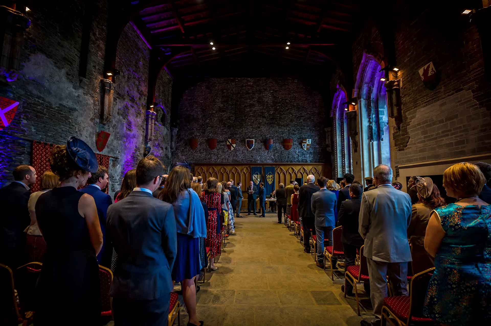 Gay Wedding at Caerphilly Castle