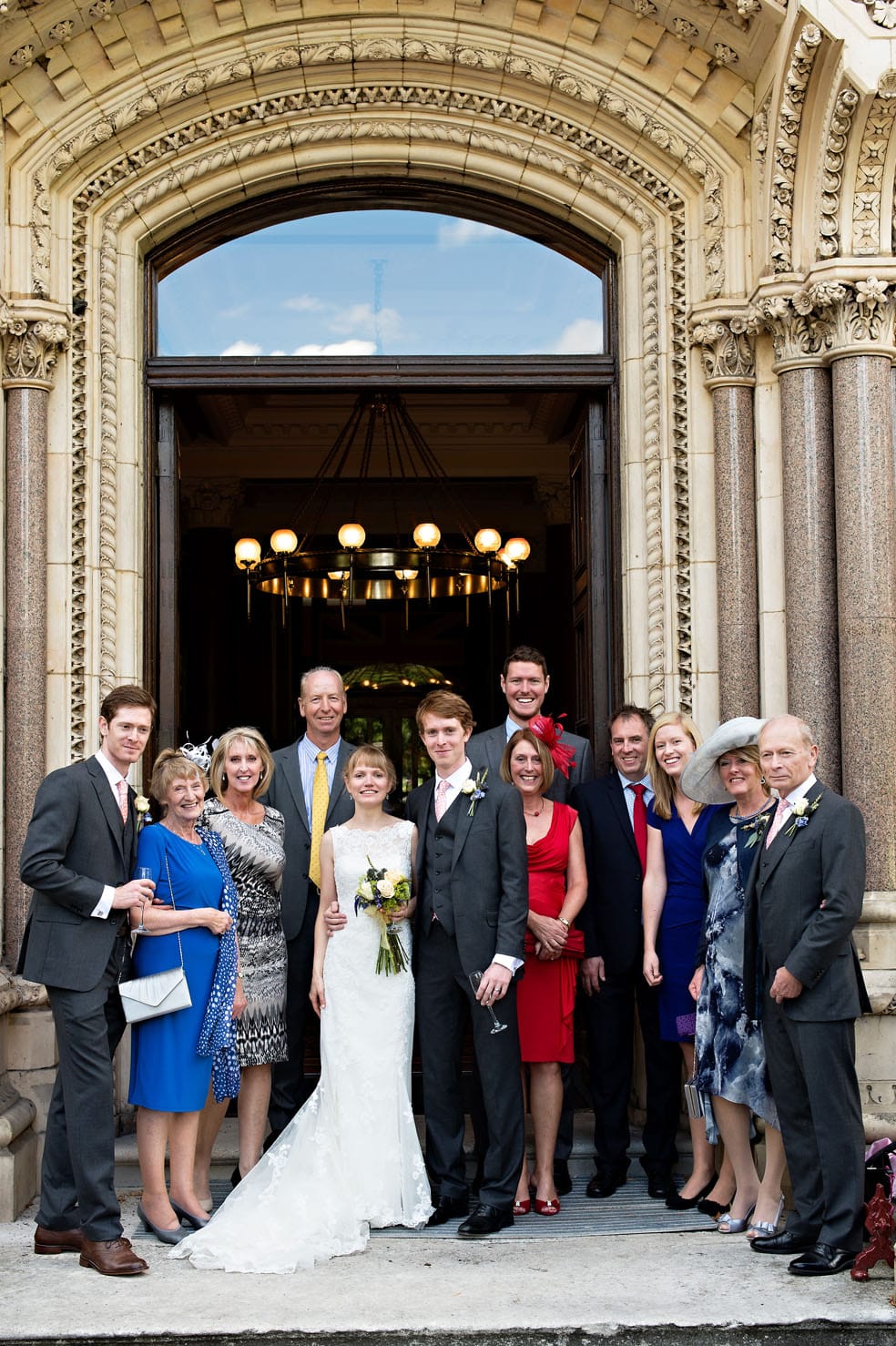 Posed Wedding Photo