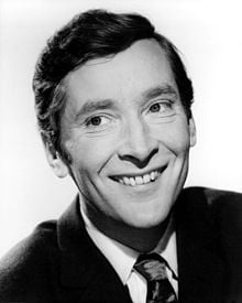 Kenneth Williams Black and White Portrait